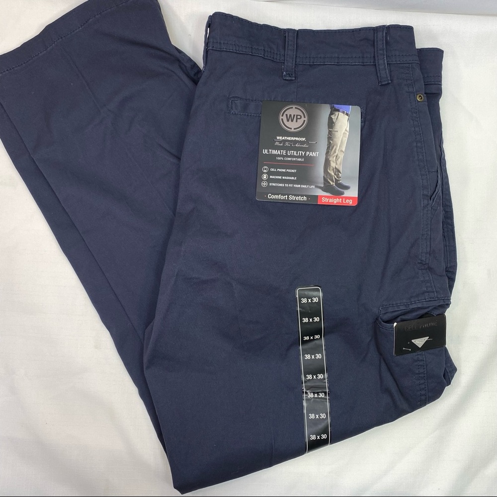 Weatherproof Men's Comfort Stretch Pants Straight